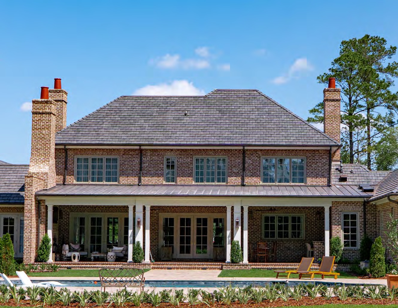 Brava Old World Slate roofing on a traditional home